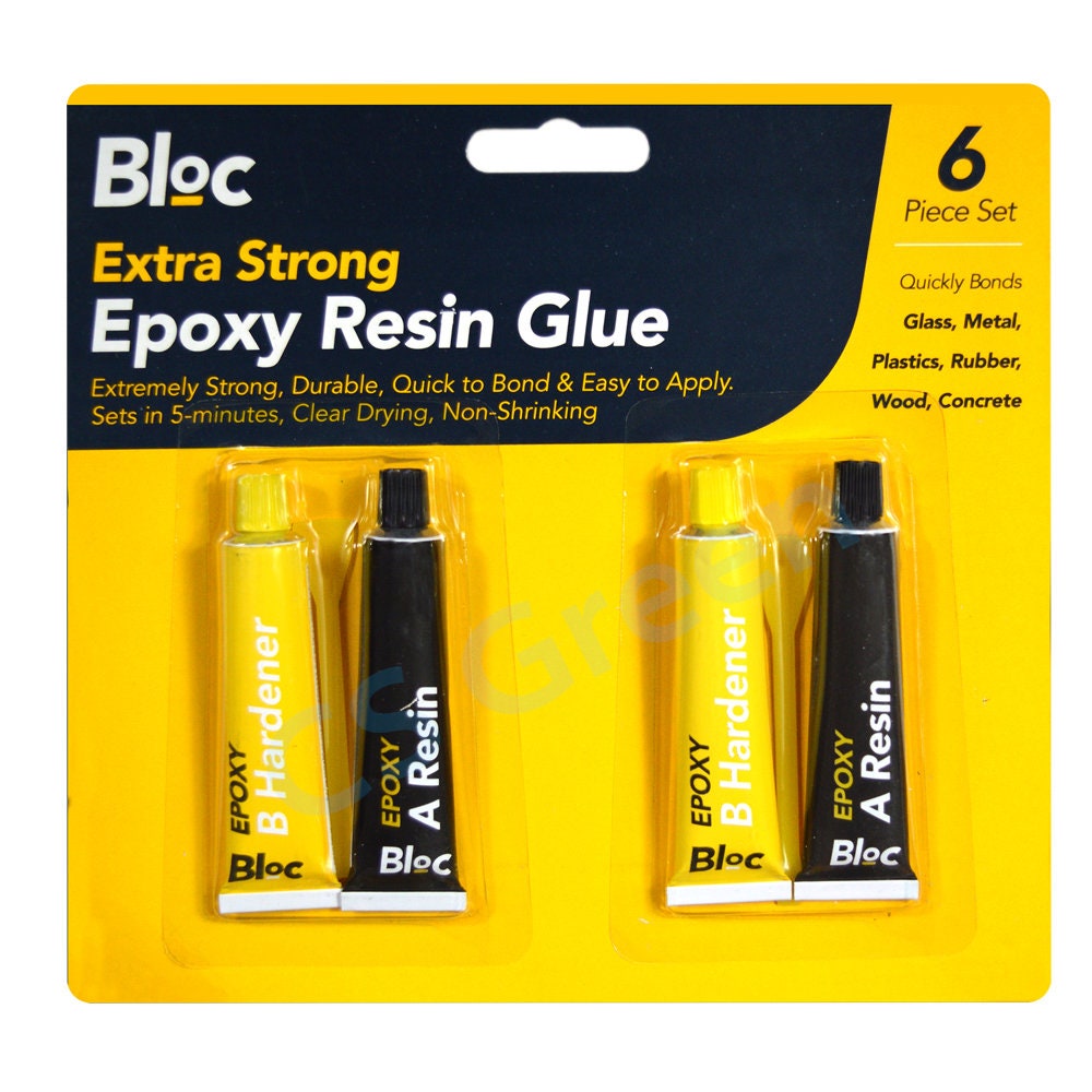 Epoxy Strong Glue 2 Pack Clear Adhesive Bond Repair Ceramic Etsy