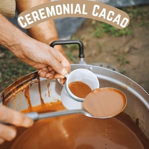 Organic Ceremonial Cacao - Handcrafted, Ethically Sourced, Vegan Cacao Blocks for Meditation & Wellness Rituals