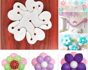 1-20 Garland Balloon Flower Clips Ties Fun Decoration Party Accessories Holder Tool Wedding Birthday