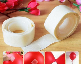 Puntos de pegamento de doble cara: Globos y decoraciones para fiestas