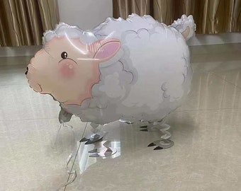 Sheep Walking Balloon, Kids Party Decoration (62x45cm)