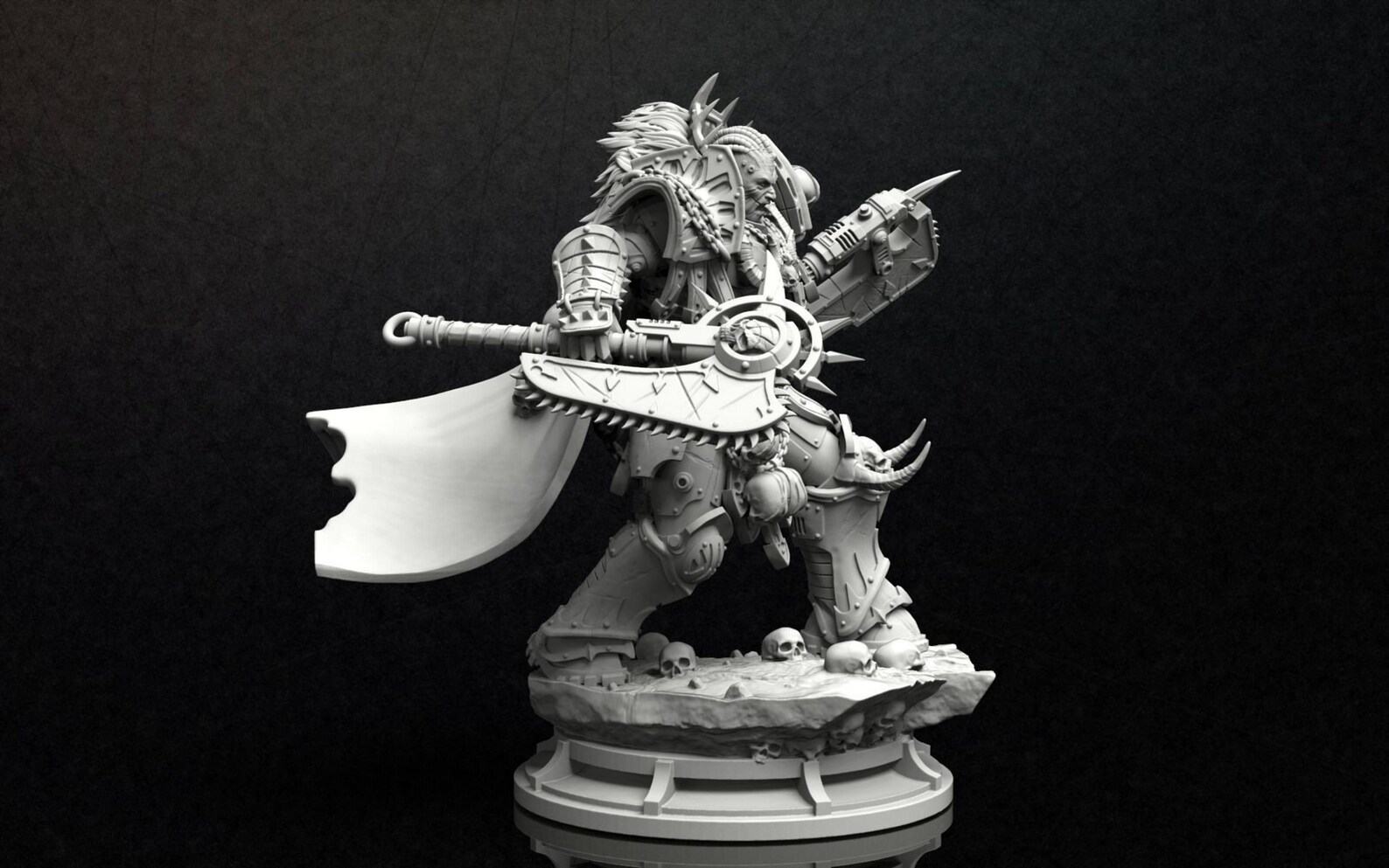 Angron The Red Knight Space Legats tabletop miniatures Etsy