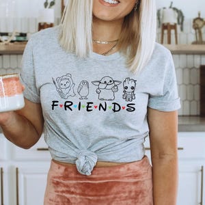 Baby Yoda Shirt, Disney Shirts, Disneyland Friend Shirts, Star Wars Shirt, Yoda Shirt, Baby Alien Shirt, Disneyworld Womens Tee