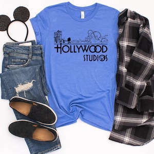Hollywood Studios Skyline Shirt, Matching Park Shirts, Disney Trip Shirts, Hollywood Studios Shirt, Girl's Trip Disney 2026, Family Shirt