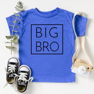 Big Bro Shirt, Big Brother Shirt, Schwangerschaftsankündigung, Big Brother T-Shirt, Big Bro Shirt, neue Babyankündigung