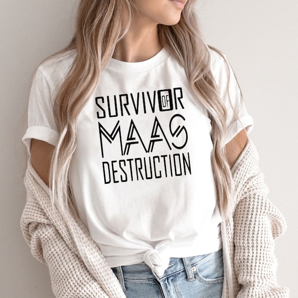 Overlevende van Maas Destruction Shirt, Gift Tee