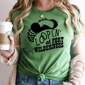 Loopin at Fort Wilderness Shirt, Fort Wilderness Looping Tee, Fort Wilderness Shirt, Disney Family Tee, Disney Camping
