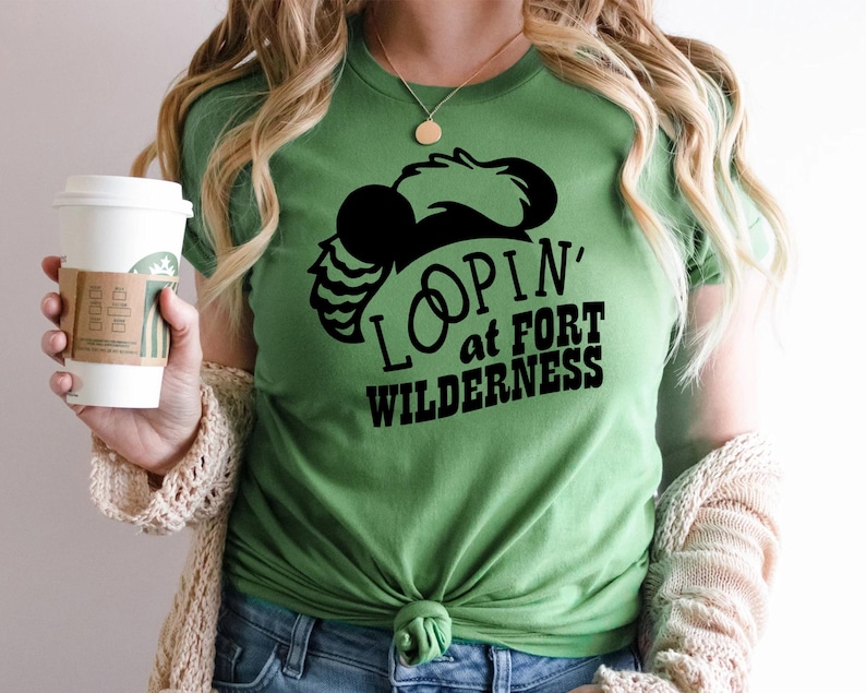 Loopin at Fort Wilderness Shirt, Fort Wilderness Looping Tee, Fort Wilderness Shirt, Disney Family Tee, Disney Camping