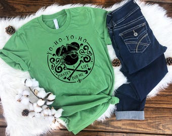 Disney Pirates Shirt, Mickey Pirate Shirt, Pirates of Caribbean Shirts For Men Women Kids, Yo Ho Yo Ho A Pirate's Life For Me