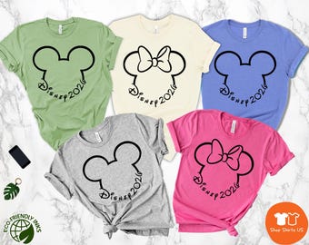 Disney 2026 Shirts, Mickey Minnie Mouse, Disneyland Shirts, Disney Family Shirts, Disneyworld Family Shirts, Disney Vacation Group Trip 2026
