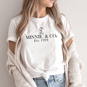 Minnie Shirt, Disney Shirts for Woman, Epcot, Minnie and Co Shirt, Disney Gift Kids, Disneyworld Shirts Family, Disneyland