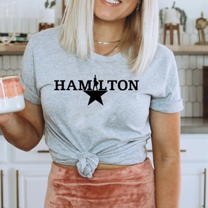 Golden Alexander Hamilton T Shirt, Hamilton Shirt, Broadway Shirt, Hamilton And Peggy, Schuyler Sisters, American Musical