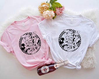 Camisetas de Disney, Camisetas familiares de Disneyworld, Camiseta de Disneyland, Mickey, Minnie, Goofy, Camisetas para grupos familiares de Magic Kingdom