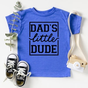 Dad's Little Dude Shirt, Little Man Toddler Shirt, Cool Dude Youth Shirt, Trendy Baby Outfit, Funny Toddler Shirt, Baby One piece
