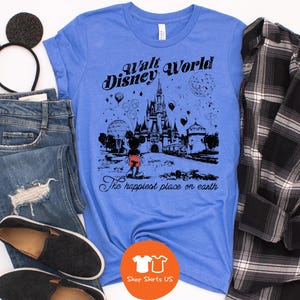 Walt Disney World Shirt, Disney Shirts, Disneyworld Family Tshirts, Mickey Women Tank Top