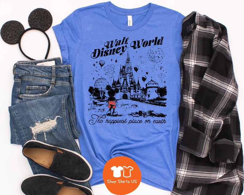 Walt Disney World Shirt, Disney Shirts, Disneyworld Family Tshirts, Mickey Women Tank Top