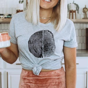 Tree Shirt, Tree Trunk - Human Fingerprint Shirt, Camping Shirt, Tree Trunk Shirt, Hiking Shirt, Forest Nature Lover