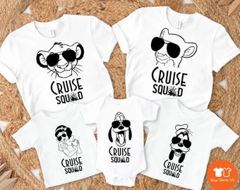 Disney Cruise Sunglasses Shirts, Matching Cruise Family Shirts, Disney Wish Shirts, Disney Cruise Squad