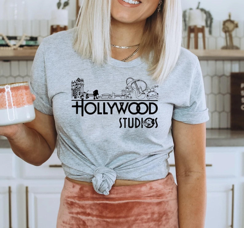 Hollywood Studios Skyline Shirt, Matching Park Shirts, Disney Trip Shirts, Hollywood Studios Shirt, Girl's Trip Disney 2026, Family Shirt