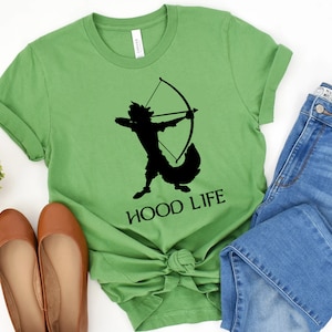 Disney shirt For Women, Robin Hood Kids shirt, Hood Life Shirt, Disney Robin Hood Men Shirt, Disney Family Tees