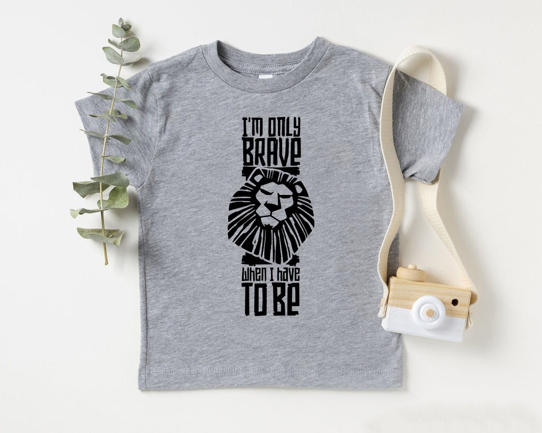 Disney Shirts for Kids, the Lion King Brave Shirt, Animal Kingdom Lion ...