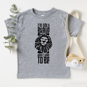Disney Shirts for Kids, The Lion King Brave Shirt, Animal Kingdom Lion King Shirt, Simba Mufasa Shirt, Disney Family Vacation Shirt