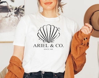 Ariel and Co. Shirt, Disney Shirts for Women, The Little Mermaid Shirt, Ariel Tee