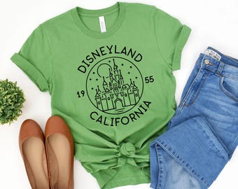 Camiseta de Disneyland California, Camisetas familiares de Disneyland, Camisetas grupales a juego de Disneyland