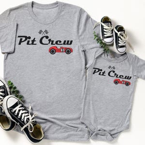 3rd Birthday Race Car Shirts, Pit Crew Shirt, 3nd Birthday Boy Shirt, Mommy and Me, Matching Family Birthday Tees, Cant Catch Me Im Three