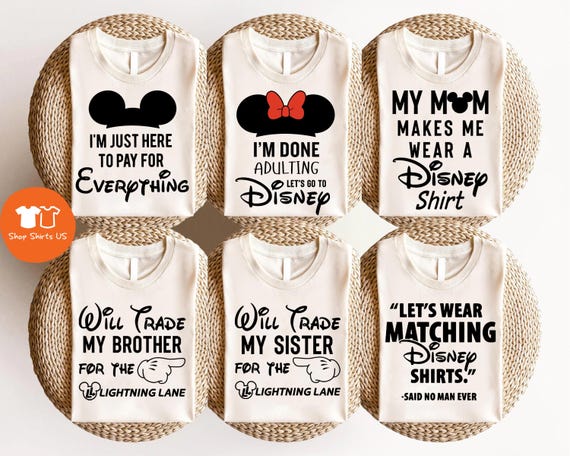 Disney Shirts, Disney Family Shirts, Disney Matching Shirts, Disneyworld Group Shirts, Disneyland Shirts, Disney World Kids Shirts