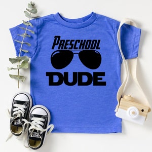 Camiseta para niños de preescolar, camiseta para el primer día de clases, camiseta para el primer día de preescolar, camiseta para el primer día de preescolar, camiseta para niños de la escuela