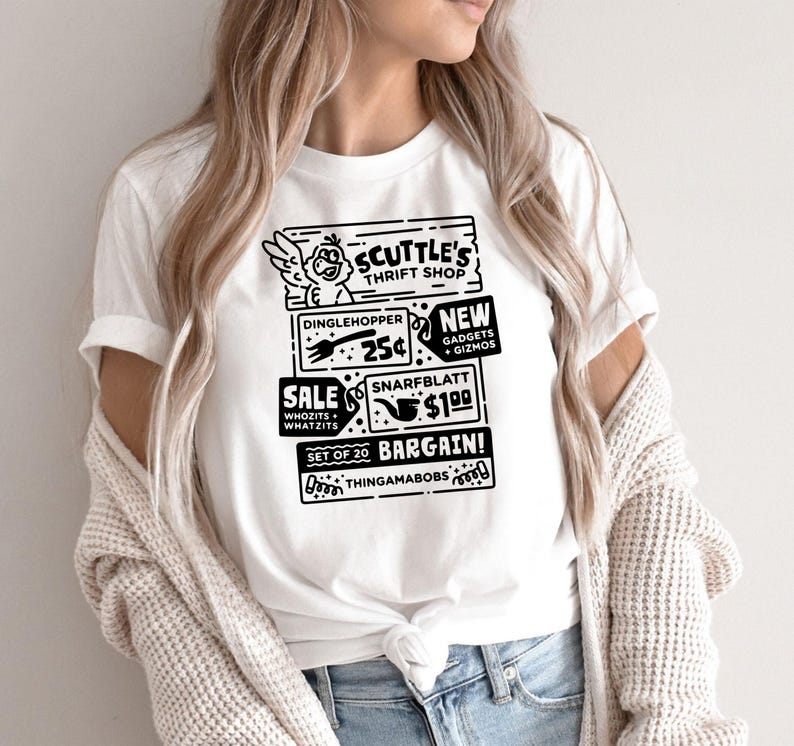 Scuttles Thrift Shop Shirt, Disney Shirts, Disney Family Shirts, Little Mermaid Shirt