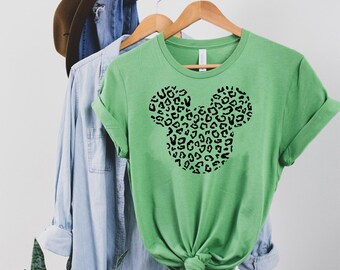 Leopard Mickey Disney Shirt, Disney Shirts for Men Women Kids, Cheetah Mickey Shirt, Safari Shirt, Animal Kingdom shirt