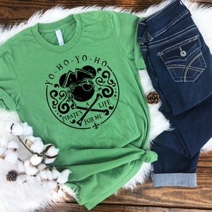 Disney Pirates Shirt, Mickey Pirate Shirt, Pirates of Caribbean Shirts For Men Women Kids, Yo Ho Yo Ho A Pirate&#39;s Life For Me