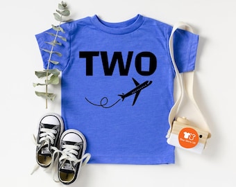 Airplane Birthday Shirt, Birthday Boy Toddler Shirt, Birthday Boy Outfit, Airplane Party Outfit, Plane Birthday Youth Shirt - ANY AGE