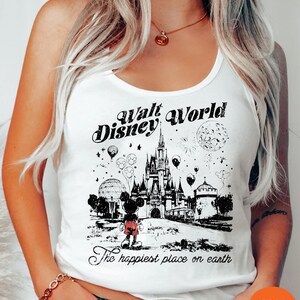 Walt Disney World Shirt, Disney Shirts, Disneyworld Family Tshirts, Mickey Women Tank Top