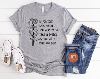 Disney’s Alice in Wonderland Shirt, Cheshire Cat Shirt, White Rabbit, Mad Hatter Shirt, Alice Tea Party, Wonderland Shirt
