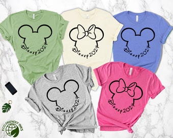 Disney 2024 Shirts, Mickey Minnie Mouse, Disneyland Shirts, Disney Family Shirts, Disneyworld Family Shirts, Disney Vacation Group Trip 2024