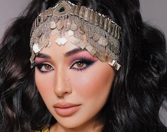 Afghan Headpiece Jewellery | Afghan Vintage Headpiece | Afghan jewellery| Afghan Cultural jewellery