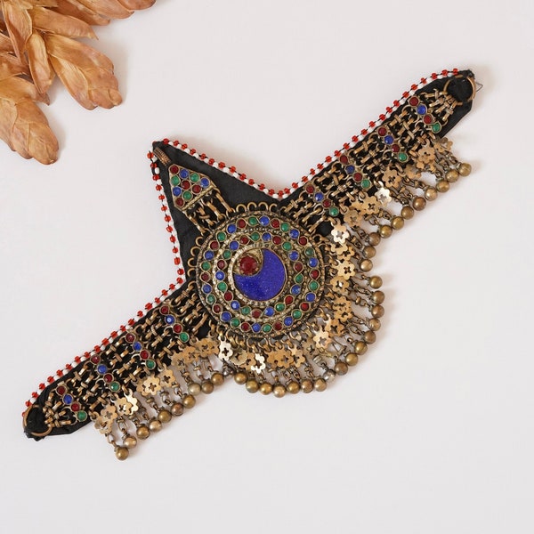 Afghan vintage Headpiece Kuch Tribal headpiece Afghan Jewellery Jewelry Afghani jewellery