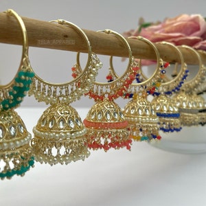 Traditional Indian/Pakistani jhumka | Trending jhumka | Bollywood style jhumka | Indian Bridal jewellery