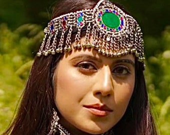 Afghan Headpiece Jewellery | Afghan Vintage Headpiece | Afghan jewellery | Afghan Cultural jewellery