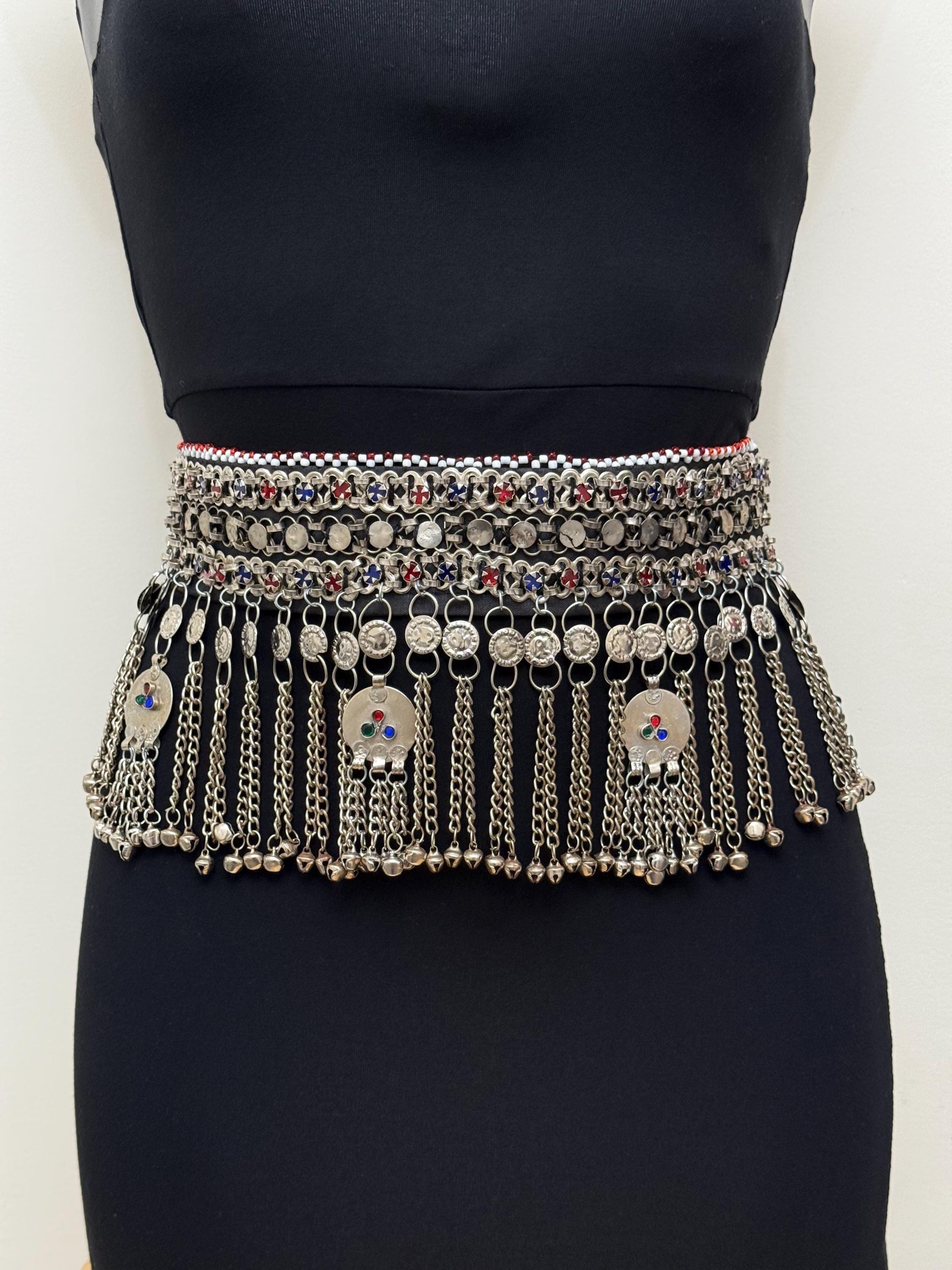 本革 ベルト トライバルベリーダンス 美品 B-TRIBAL トライバルベリーダンス　ベルト　本革 B-TRIBAL 【公式通販】 美品 ベリーダンス