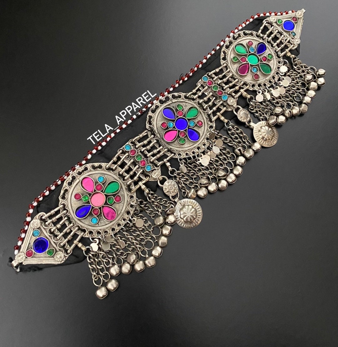 Afghan Choker Afghan Vintage Jewellery Afghan Necklaces Etsy