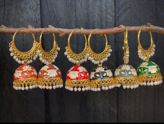 Hand painted indian jewellery sale