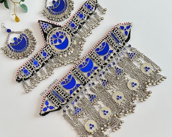 ヴィンテージ アフガニスタン クチ チョーカー ネックレス セット