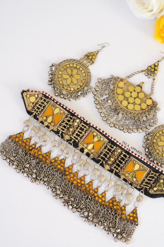 エスニックビンテージアフガニスタンのペンダントヘッド