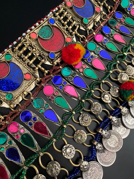 アフガニスタンのヴィンテージチョーカー ヴィンテージ クチ