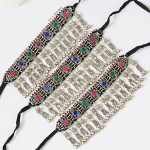 Afghan vintage Choker Vintage Kuchi Choker Necklace, Kuchi Jewelry, Afghan Jewelry
