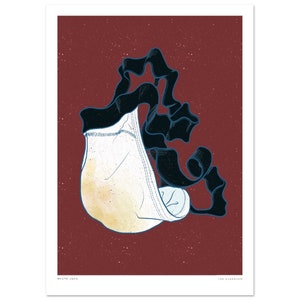 White Jock | gay art print, queer illustration, Tom of Finland print